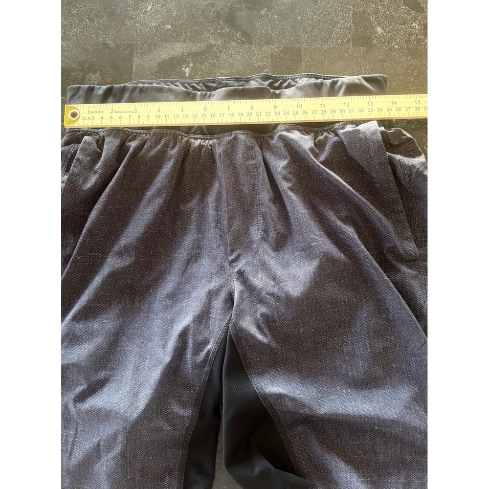 Lululemon Pace Breaker Lined Shorts Mens Medium Gray Heathered 7 Inch Inseam - Picture 5 of 6